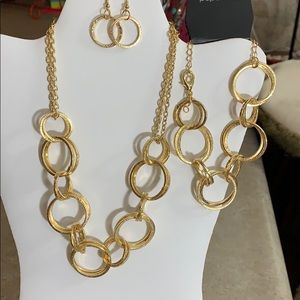 Necklace and matching bracelet